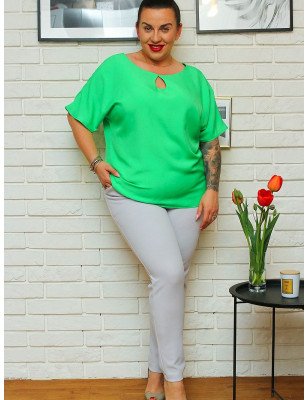 Plus size blouse model 169032 Karko