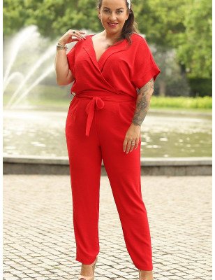 proSuit plus size model 169153 Karko_Playsuits plus size