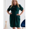 Plus size dress model 169161 Karko