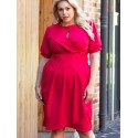 Plus size dress model 169162 Karko