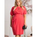 Plus size dress model 169166 Karko