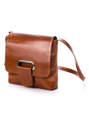 Natural leather bag model 173188 Galanter