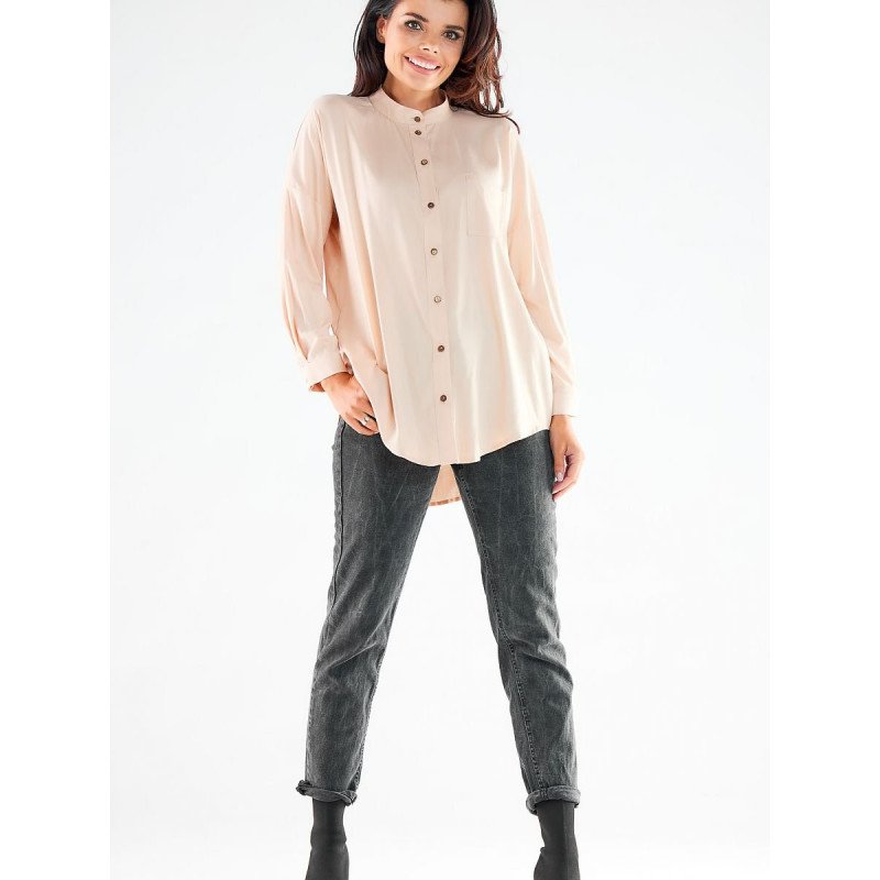 proLong sleeve shirt model 173924 awama_Shirts for Women