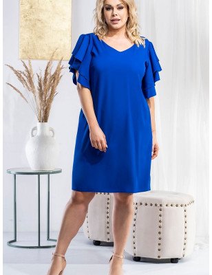 Plus size dress model 178523 Karko