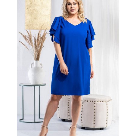 Plus size dress model 178523 Karko