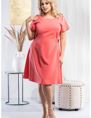 Plus size dress model 178533 Karko