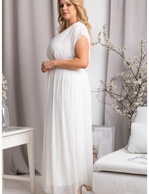 Plus size dress model 183281 Karko