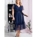 Plus size dress model 183333 Karko