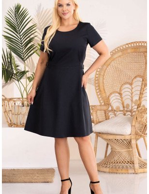 Plus size dress model 183337 Karko