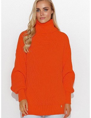 Turtleneck model 185213 Makadamia