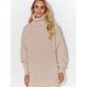 Turtleneck model 185214 Makadamia