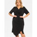 Plus size dress model 190940 Karko