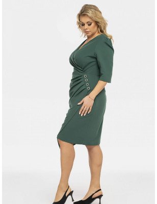 Plus size dress model 190962 Karko