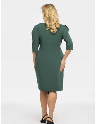 Plus size dress model 190962 Karko