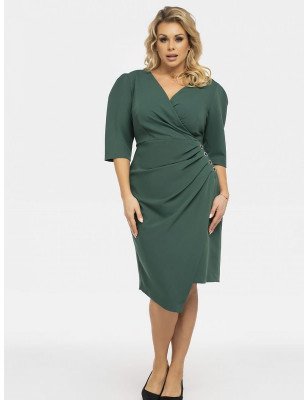 Plus size dress model 190962 Karko