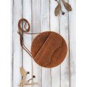 Natural leather bag model 191522 Galanter