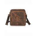 Natural leather bag model 191535 Galanter