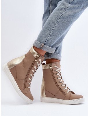 Wedge heel sneakers model 192302 Step in style