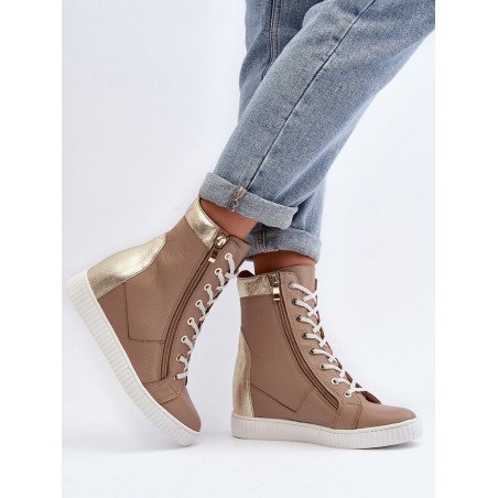 Wedge heel sneakers model 192302 Step in style