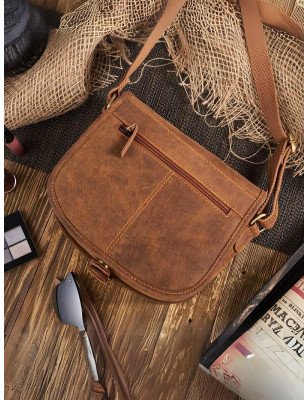 Natural leather bag model 193247 Galanter