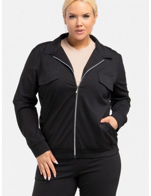 proPlus size sweatshirt model 193914 Karko_Plus size sweatshirts for Women