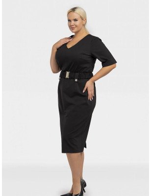 Plus size dress model 195025 Karko