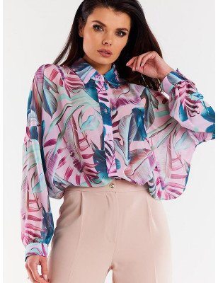 Long sleeve shirt model 196617 awama