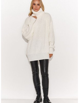 Turtleneck model 185212 Makadamia