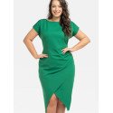 Plus size dress model 196873 Karko