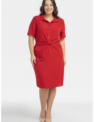 Plus size dress model 197776 Karko