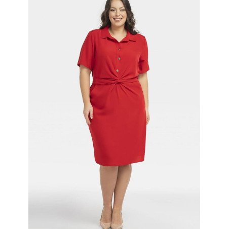 Plus size dress model 197776 Karko