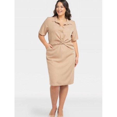 Plus size dress model 197777 Karko