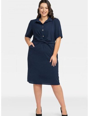 Plus size dress model 197778 Karko