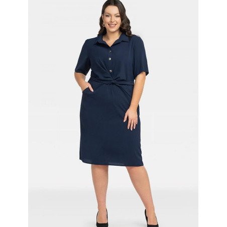 Plus size dress model 197778 Karko