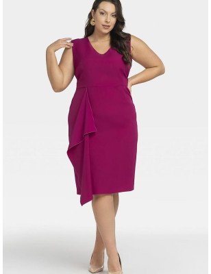 Plus size dress model 197780 Karko