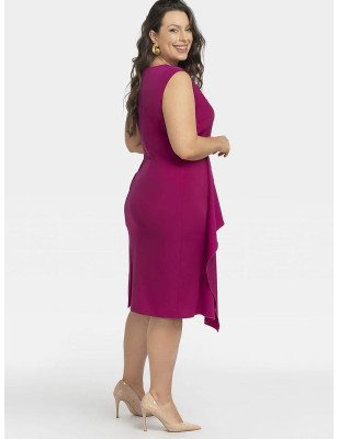 Plus size dress model 197780 Karko