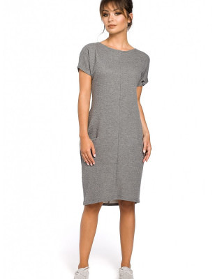 proComfortable Cotton Blend Dress, Everyday Loose Fit Pockets_Day Dresses