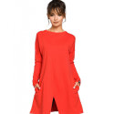 Long Sleeve Trapeze Cut Tunic for Women