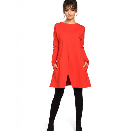 Long Sleeve Trapeze Cut Tunic for Women