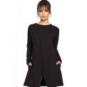 Long Sleeve Trapeze Cut Tunic for Women