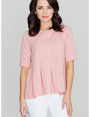 proElegant Convertible Pleat Blouse with Oversized Fit_Women`s Blouses, Tunics