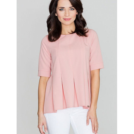 proElegant Convertible Pleat Blouse with Oversized Fit_Women`s Blouses, Tunics