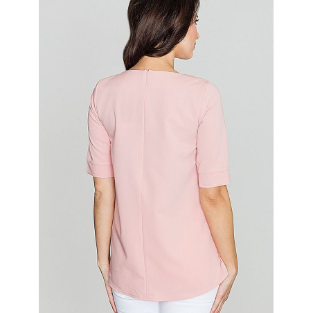 Elegant Convertible Pleat Blouse with Oversized Fit