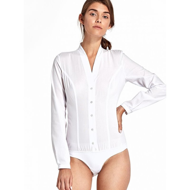 proLong Sleeve Collarless Body Shirt for Women - Modern & Comfortable_Shapewear Bodies for Women