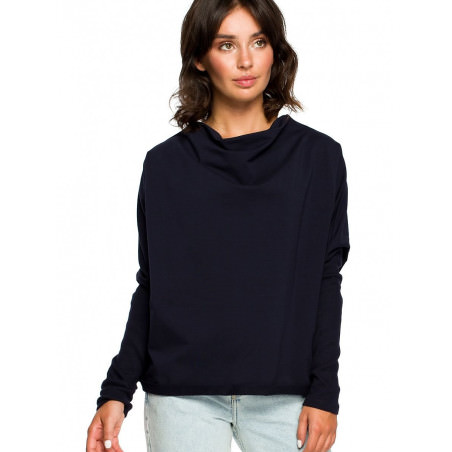 proWomen's Loose-fit Draped Neckline Sweatshirt_Sweatshirts for Women