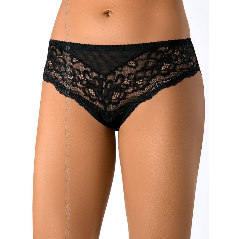 proSexy Lace Black Panties V-7603_Sexy Bodysuits, Corsets, Belts, Panties, Leggings