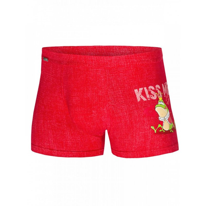 Men's Boxer Shorts: Valentine's Day Gift, Frog Print