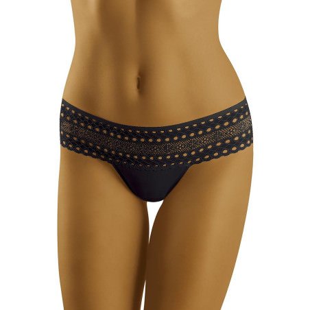 proLace Shorts-Strings: Openwork Lace Design, Cotton Comfort_Thongs, Strings