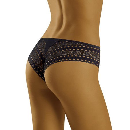 Lace Shorts-Strings: Openwork Lace Design, Cotton Comfort