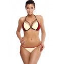 Elegant Padded Bikini Set with Jewelry Straps